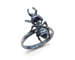 Carpenter Ant Ring - Silver
